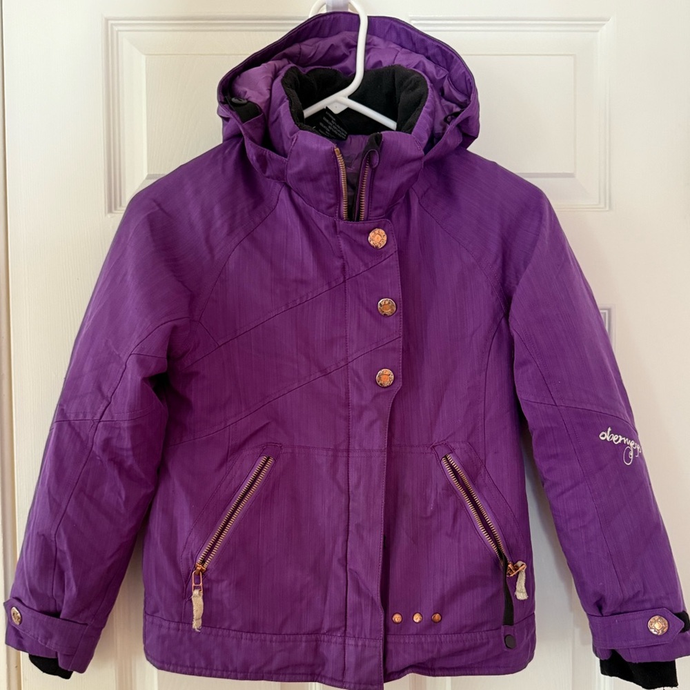 Girls Obermeyer Ski Jacket size 10